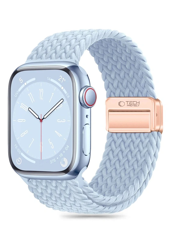Techprotect Apple Watch 40  41 42 mm Nylonmag dirželis, žydra, 2 nuotrauka